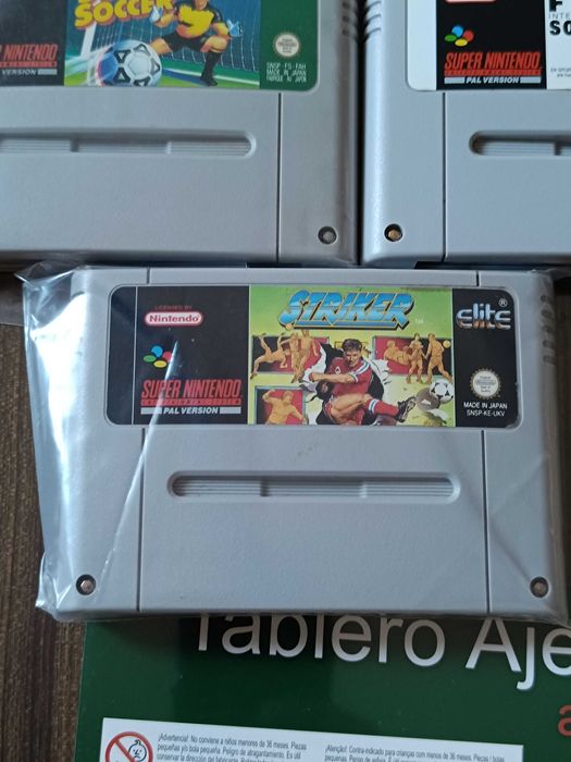 5 videojogos de futebol Super Nintendo SNES