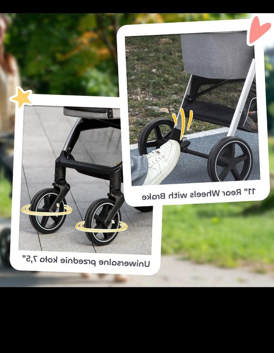 Wózek 2w1 dla psa lub kota