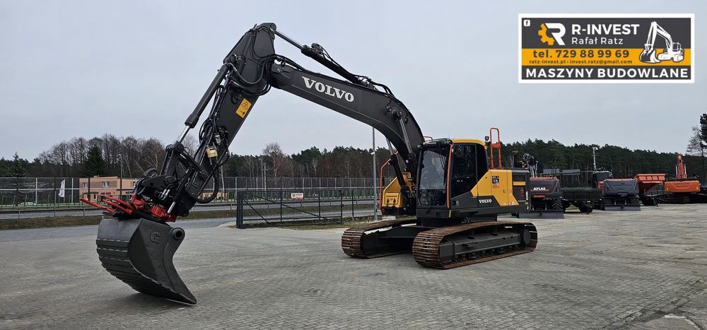 Volvo EC220EL EC 220 EL EC250 ROTOTILT LEICA 3D GPS