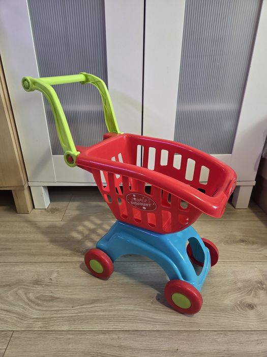 Wózek na zakupy sklepowy dla dzieci zabawka