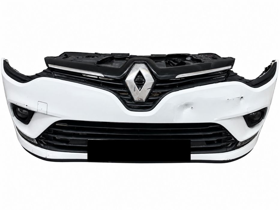 Zderzak przedni Clio IV Lift 2016- kompletny do poprawek, led,  przód
