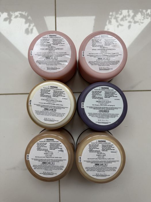 Ароматичні свічки Bath & Body Works / White Barn