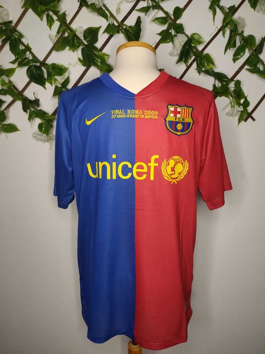 Barcelona Retro 2009 Final CL Messi 10 Em stock M/L