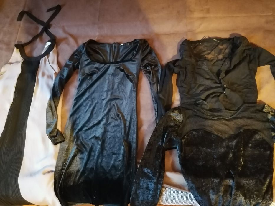 Mega paka ubrań xs i s zestaw duży