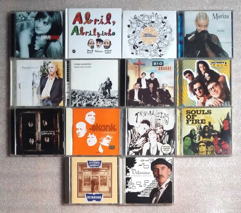 CDs Musica Portuguesa e lusófona