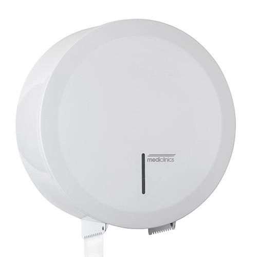 Держатель бумаги туалетной JUMBO INDUSTRIAL металл белый Mediclinics