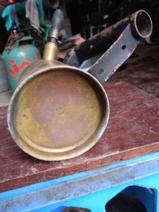 Lutlampa-stara mosiężna