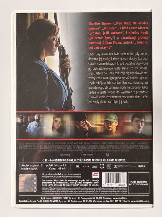 Mroczny Zakątek DVD Film Thriller Lektor Polski Charlize Theron