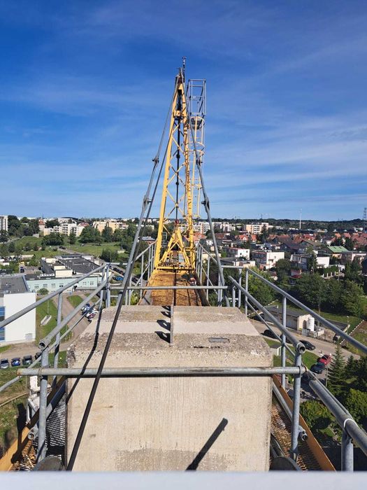 Używany dźwig żuraw wieżowy Liebherr 140EC-H Litronic 2008r