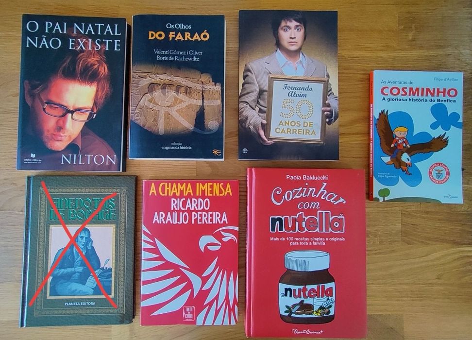 Coleção livros humor / benfica