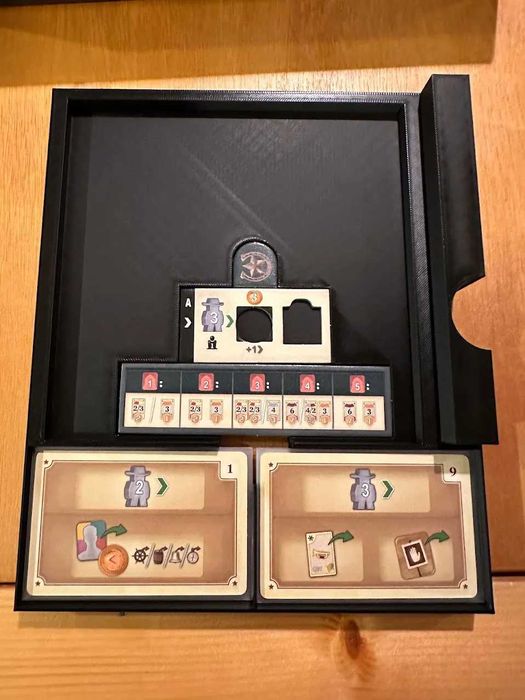 Organizer Insert do gry planszowej Great Western Trail: Nowa Zelandia