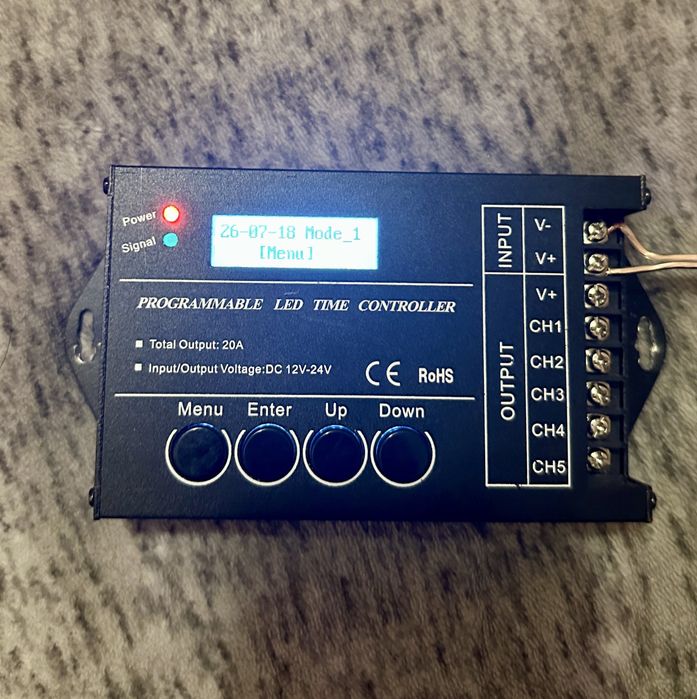 Programowalny sterownik LED TC420 – Symulator świtu i zmierzchu