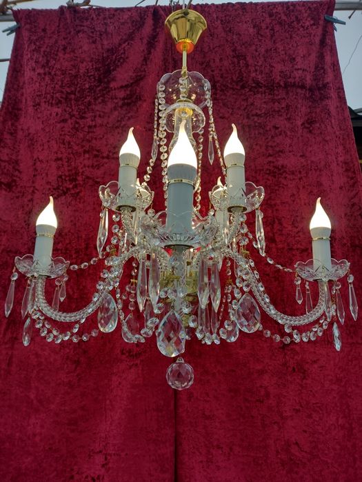 Хрустальная люстра Чехія