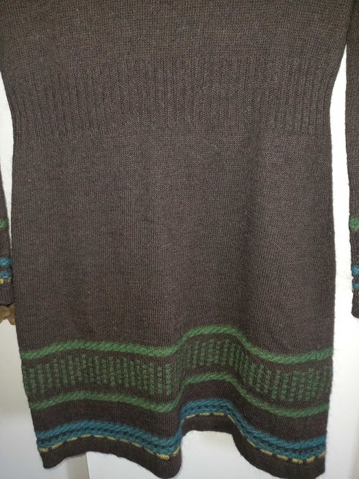 Vestido de malha castanho, quente - M - Miguel Gageiro