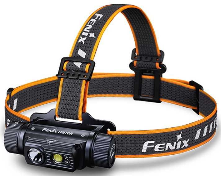 Latarka diodowa Fenix HM70R - czołówka 1600 Lumenów Biała + Czerwona dioda