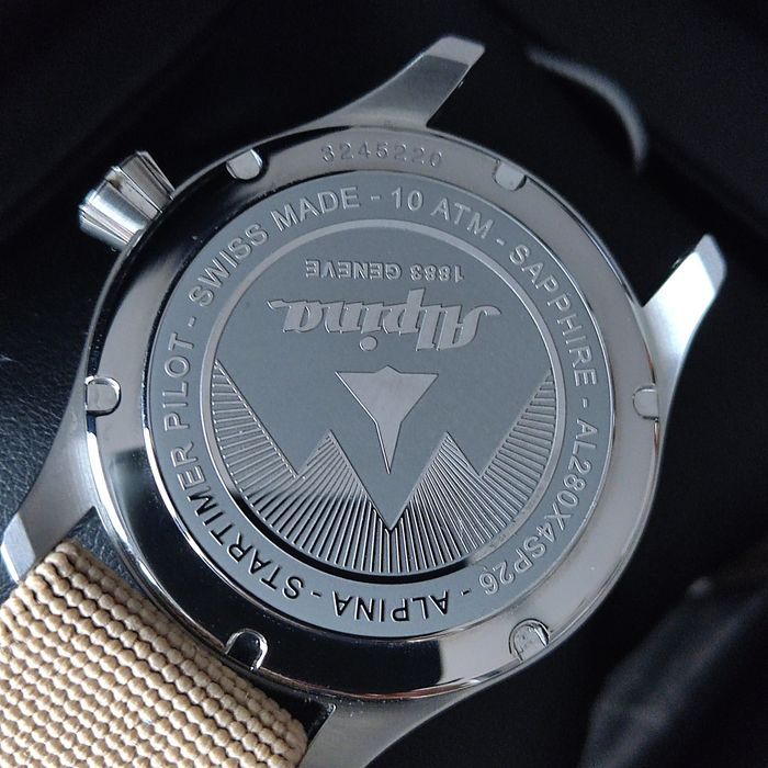 Zegarek Alpina Startimer pilot big date quartz