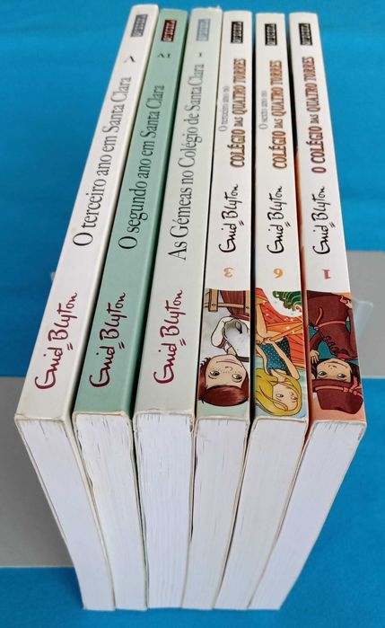 Coleção As Gémeas e Colégio das 4 Torres de Enid Blyton [Preço Conj]