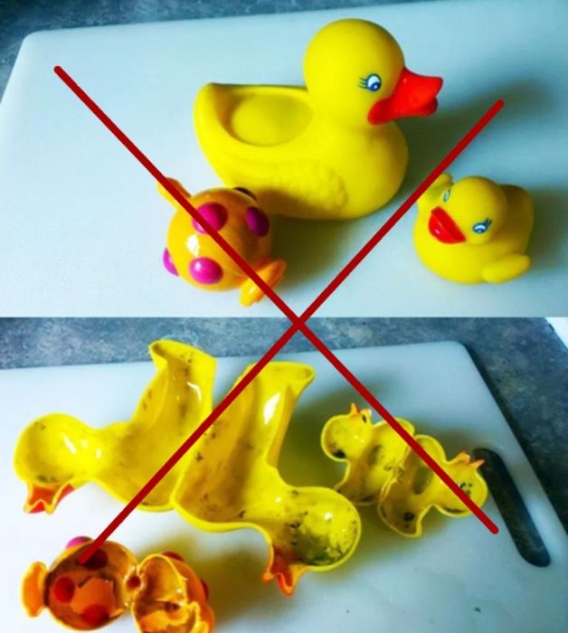 Безпечні силіконові іграшки для ванної купання для немовлят