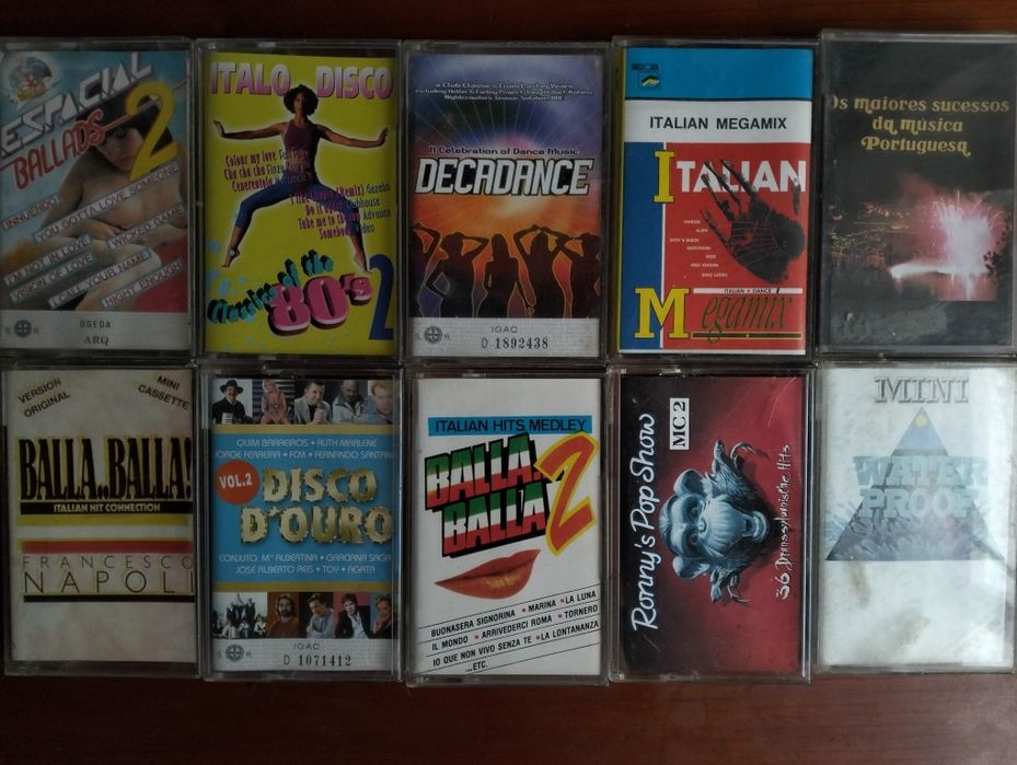 Antigas K'7s de música