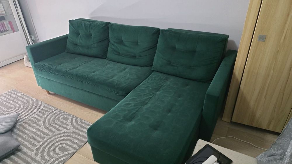 Narożnik z funkcją spania