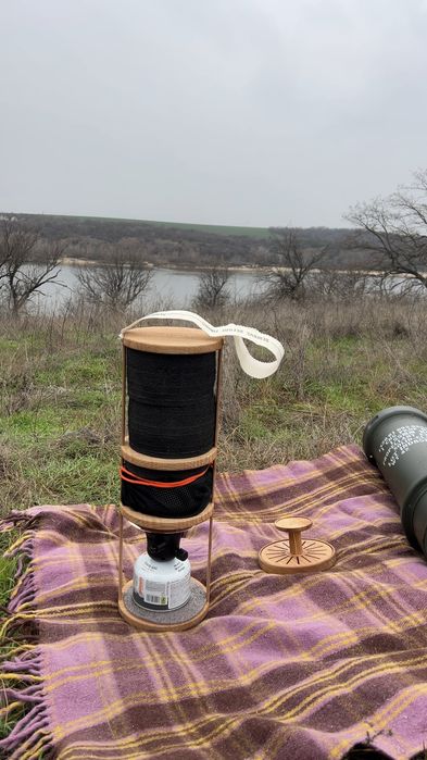 Дорожньо-подарунковий чайний набір «Калібр тиші»