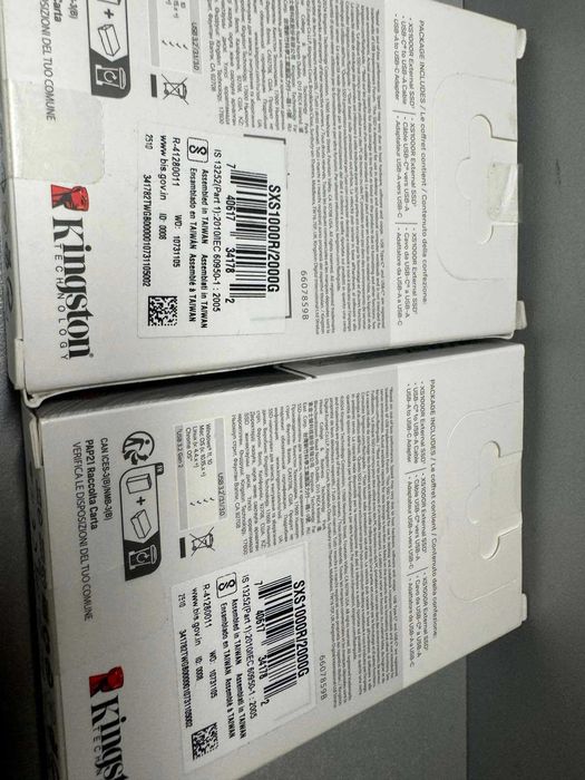 Kingston XS1000 2 TB Red (SXS1000R/2000G) Новий!