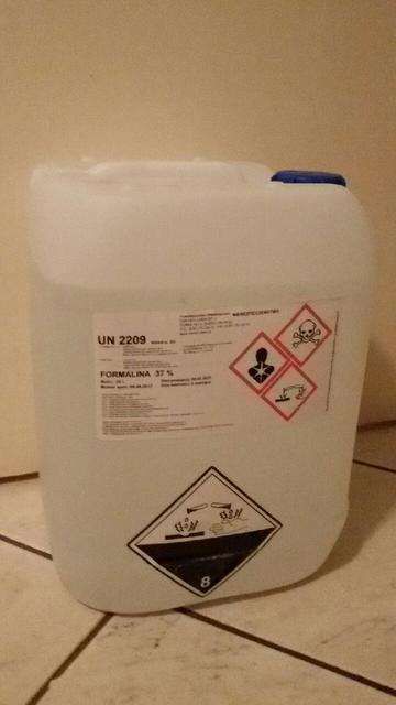 Formalina techniczna 37 % opakowanie 25 l