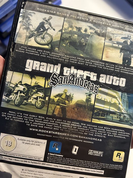 Gta san andreas ps2