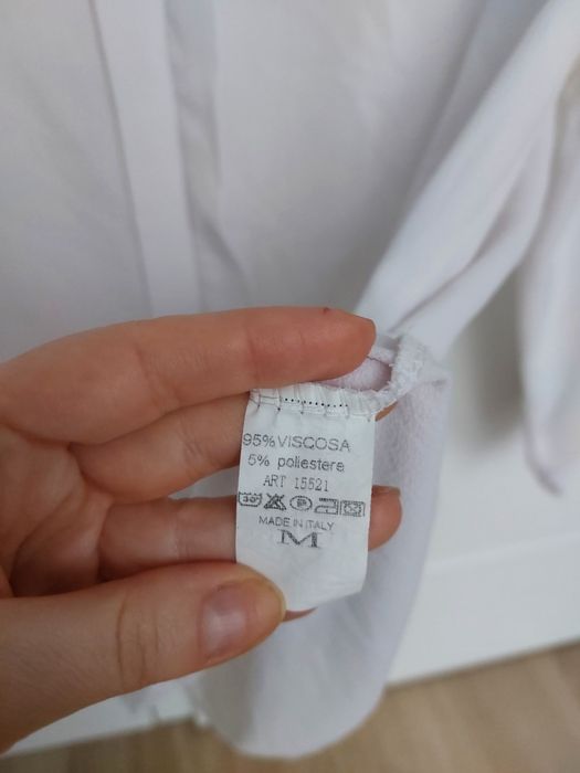 Biała koszula damska M