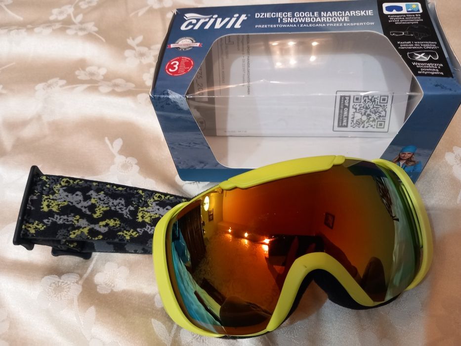 Gogle crivit, stan bardzo dobry w pudełku.