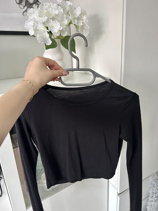 bluzka crop top basic s