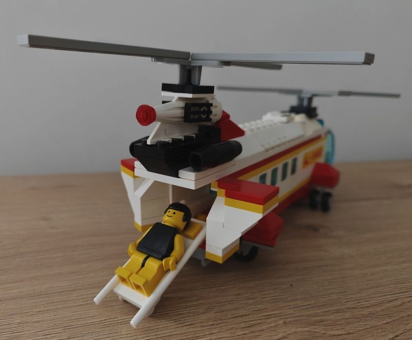 Lego 6482 helikopter ratunkowy Light & Sound 9V + instrukcja
