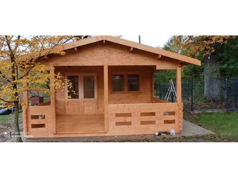 Domek drewniany rekreacyjny działkowy montaż cała Polska