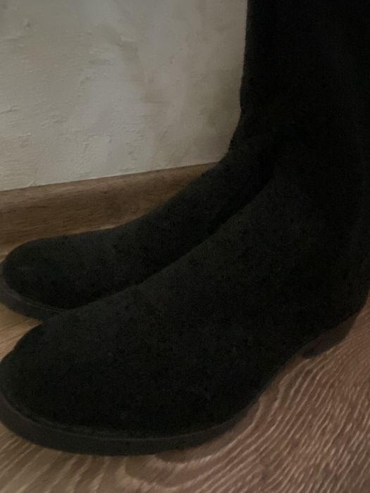 Kozaki długie zamszowe rozmiar 41