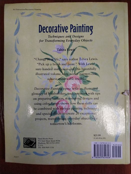 "Decorative painting" Tahira Lewis