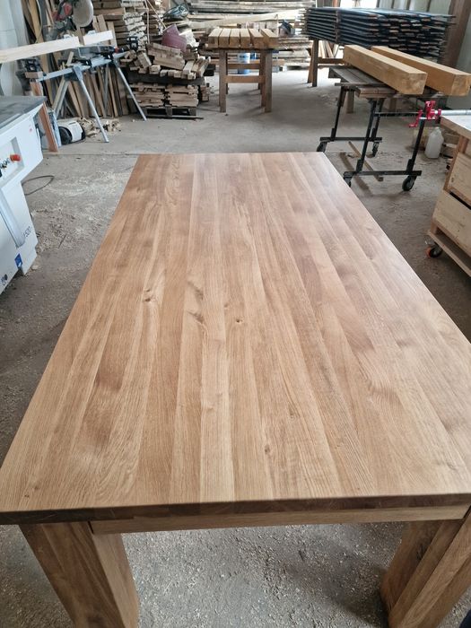 Stół dębowy lity od ręki 100x200cm