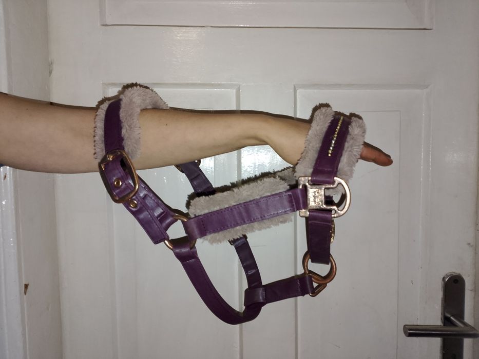 kantar z futerkiem eskadron pony/cob