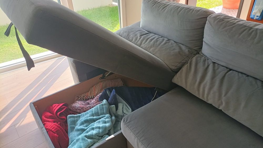 Sofá da sala de estar