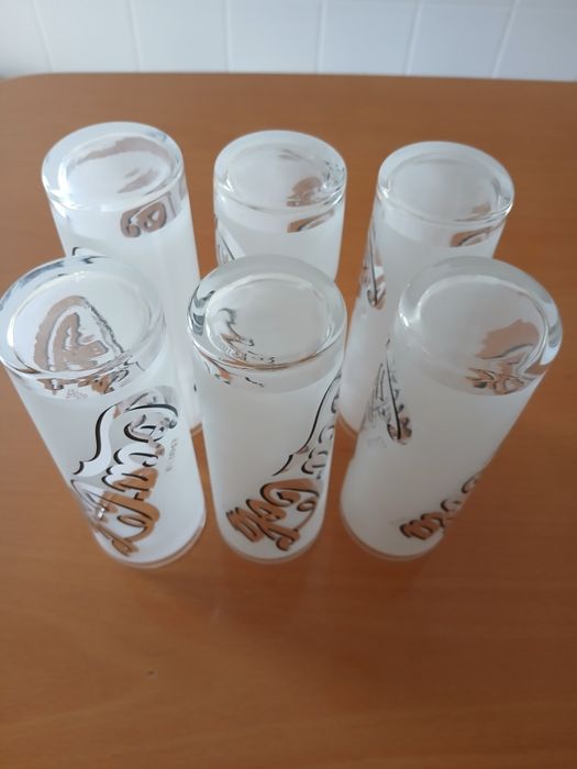 Copos de Vidro da "Coca-cola"