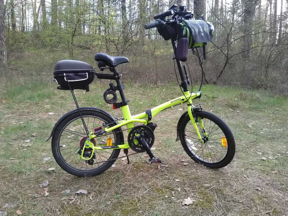 Продам складаний велосипед BTWIN Tilt 500