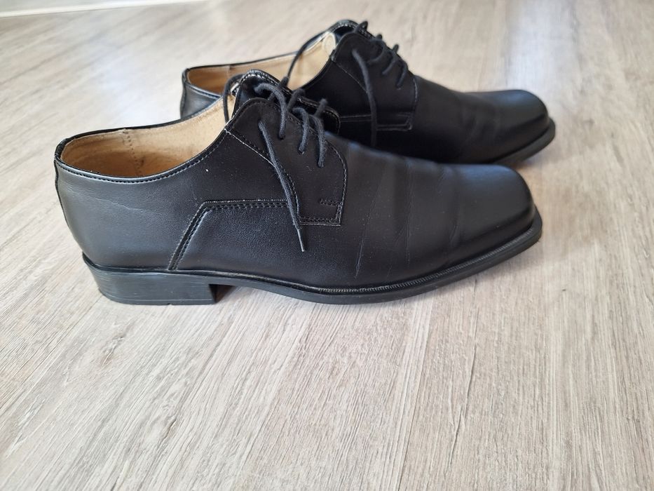 Buty męskie skórzane