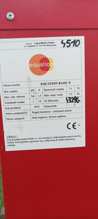 SPRZEDAM piec 8kw mało używany