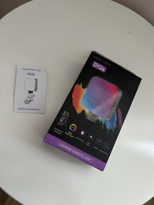 Mala lampka LED do zdjec