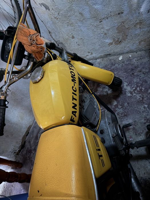 Fantic Motor TI 50cc (1993) – Amarela Clássica / Relíquia
