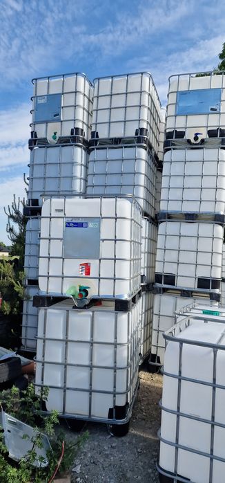 Zbiorniki mauzer 1000l mauser Czysty myty zbiornik na wodę