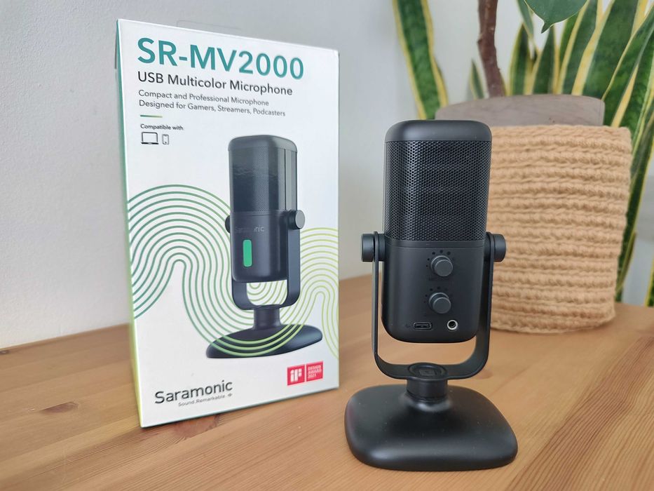 Mikrofon podcastowy Saramonic SR-MV2000 | studyjny | NOWY