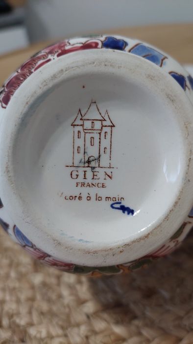 Вазочка, молочник,ручний розпис, вінтаж, Франція, Італія,подарунок