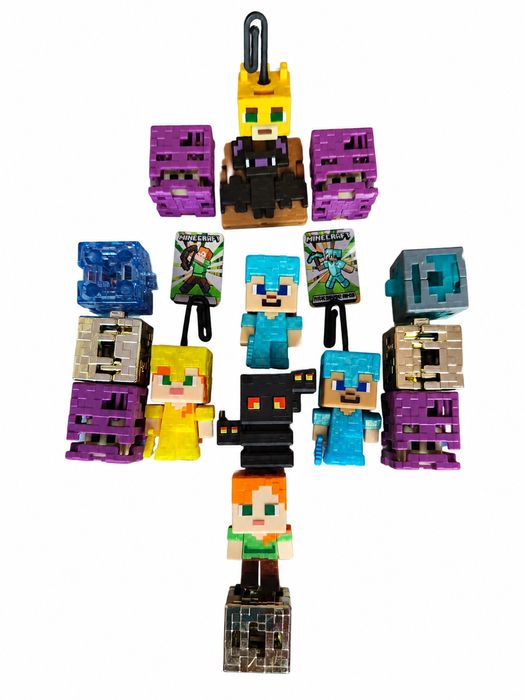 Іграшки з kinder joy Minecraft