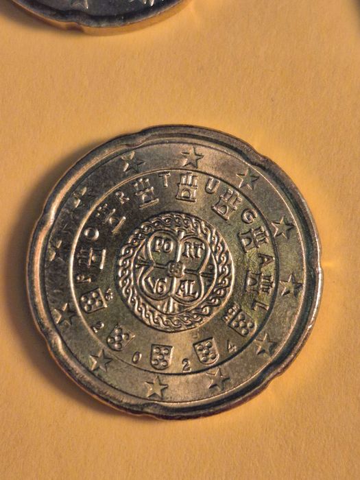 Conjunto Moedas 20cent
