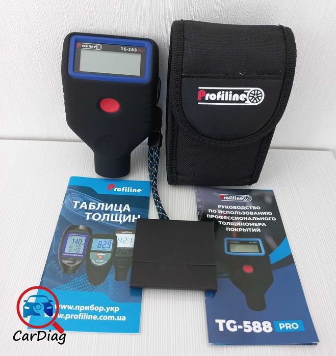 Толщиномер Profiline TG-588 Pro. Автокалибровка. Товщиномір